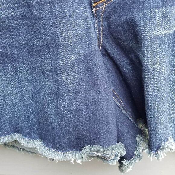 Maurices Jeans Shorts with Side Slits size 16 - Picture 6 of 12